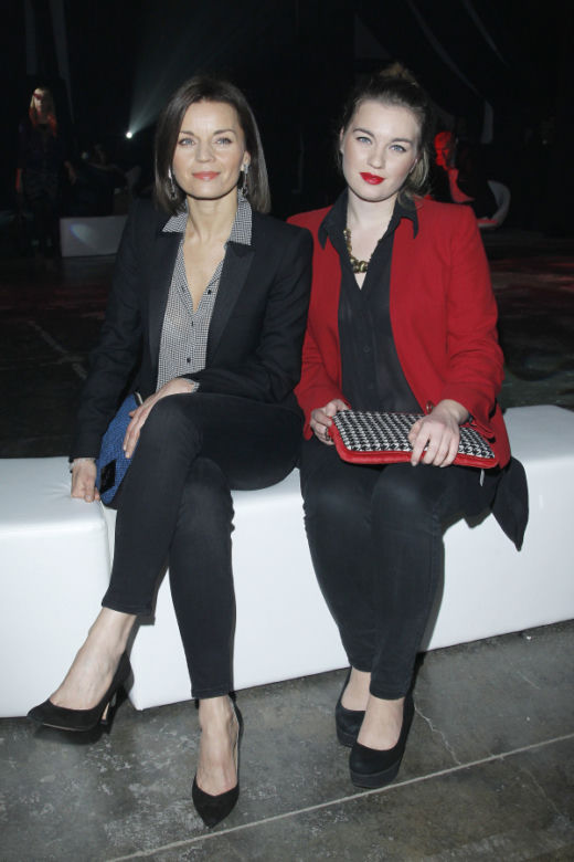Małgorzata Foremniak z córką Aleksandrą  Jędruszczak