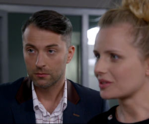 Singielka odcinek 18, Elka (Paulina Chruściel), Mikołaj (Filip Bobek)