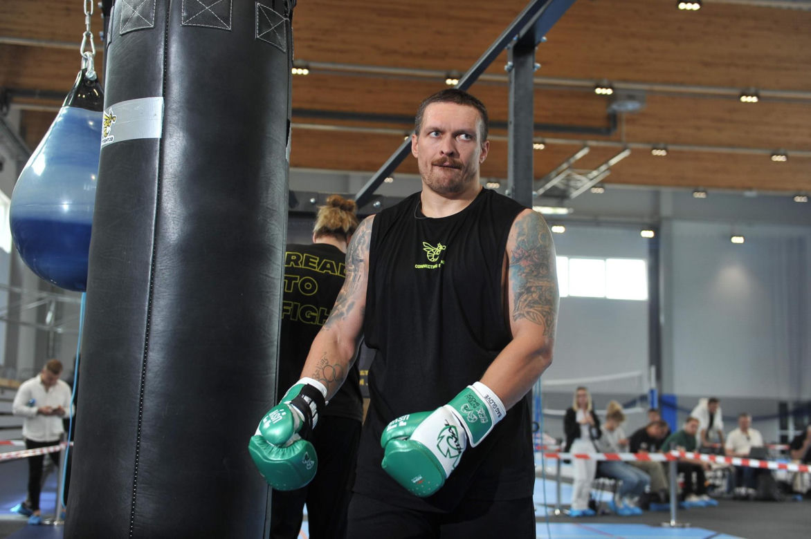 Tak do walki we Wrocławiu trenuje Ołeksandr Usyk. Byliśmy na jego treningu