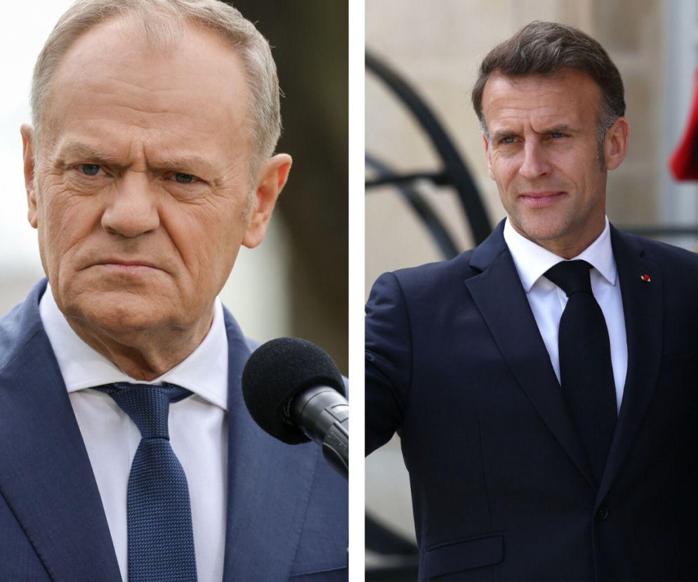 Emmanuel Macron z wizytą w Polsce. Ważne rozmowy przywódców o bezpieczeństwie