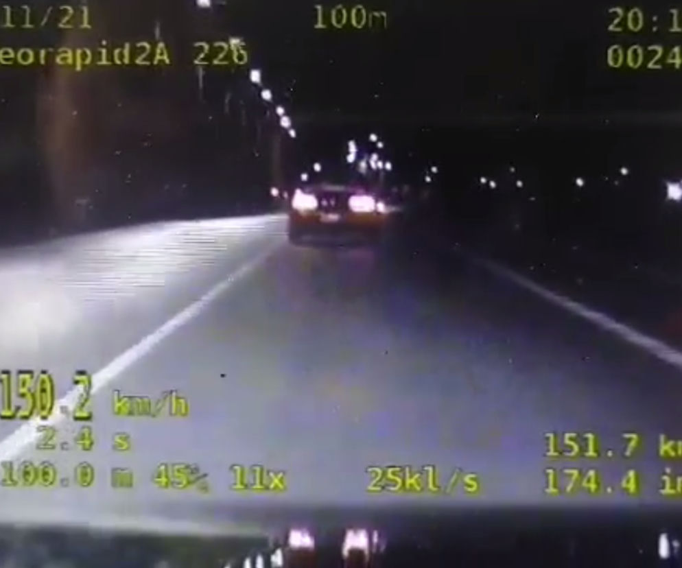 20-latek gnał 150 km/h w terenie zabudowanym! 