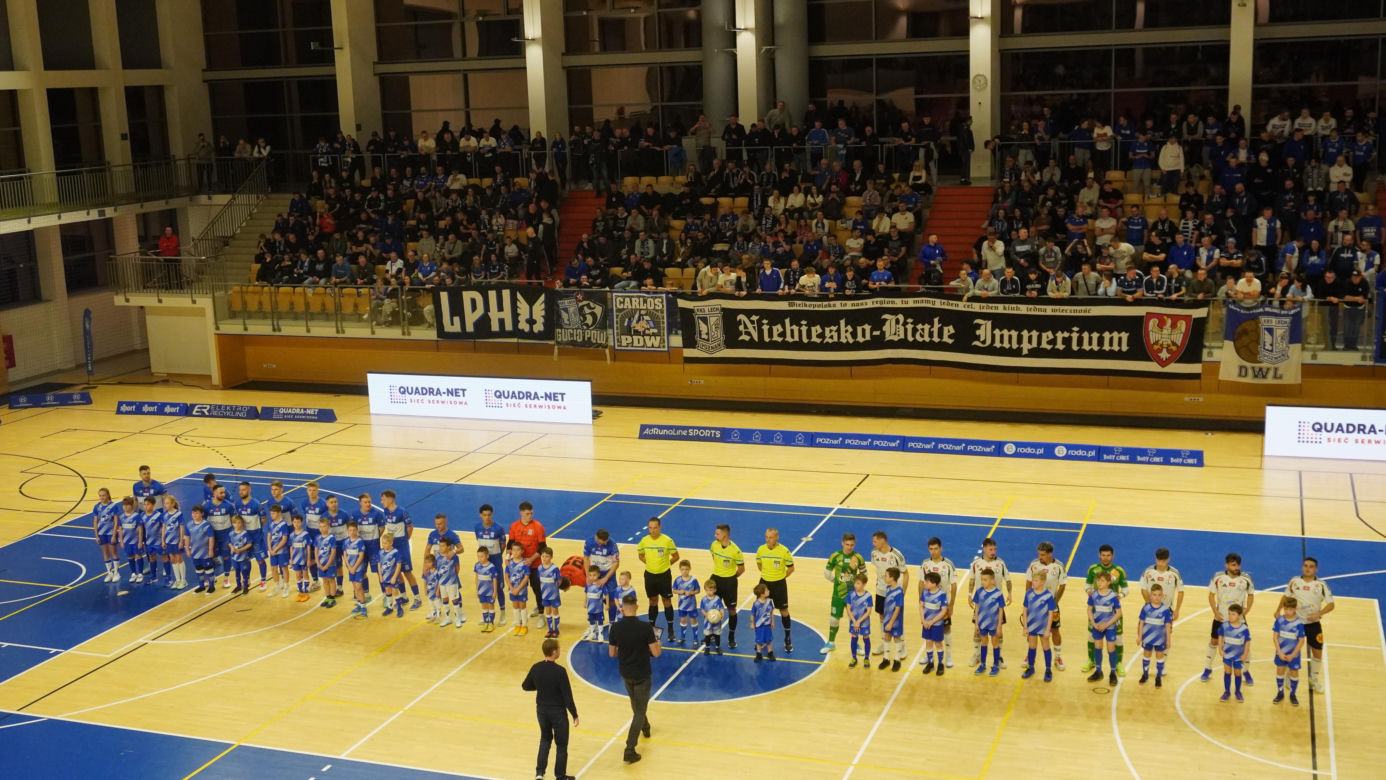 Drużyna Wiary Lecha - Legia Warszawa w 1/16 Pucharu Polski w futsalu