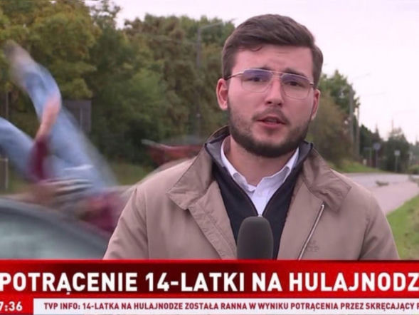 Potrącił 14-latkę na hulajnodze i odjechał. Szok, kim był kierowca