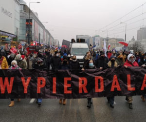Strajk kobiet w Warszawie