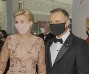 Andrzej i Agata Dudowie - fryzury z młodości