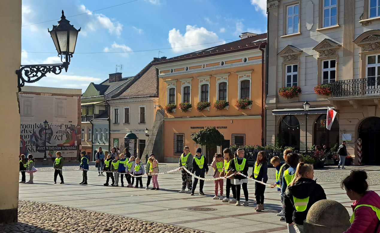 Odblaskowa Szkoła 2025 - akcja w Tarnowie