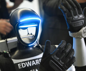 Robot humanoidalny Edward Warchocki w Sejmie