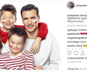 Jarosław Bieniuk z dziećmi i WOŚP