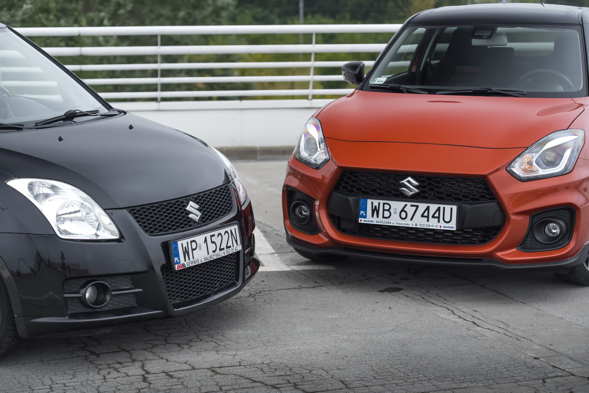 Suzuki Swift Sport 1.6 VVT 125 KM MT5 & Suzuki Swift Sport 1.4 BoosterJet SVHS 129 KM MT6