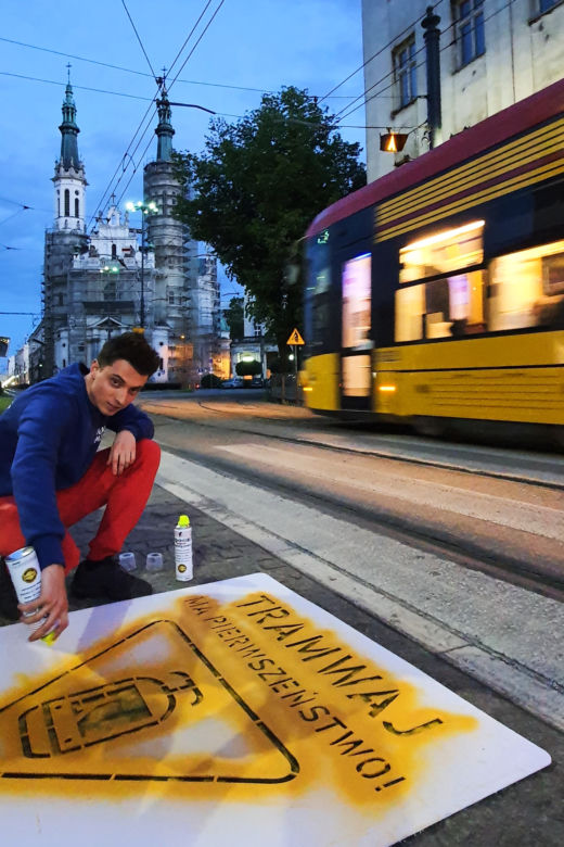"Tramwaj ma pierwszeństwo" - ważna akcja tramwajarzy