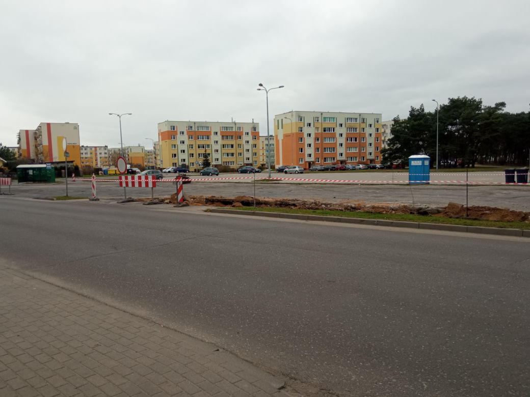 Remont pętli autobusowej w Mniszku (Grudziądz)