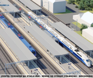 Rail Baltica. Stacja kolejowa w Ełku zmieni się nie do poznania [WIZUALIZACJE]