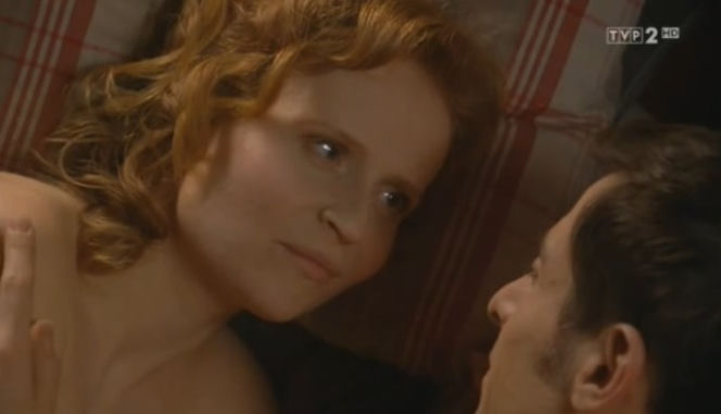 M jak miłość odc. 1063. Marek (Kacper Kuszewski), Ewa (Dominika Kluźniak)