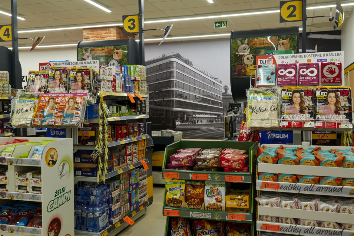 Wyjątkowa Biedronka w centrum Warszawy
