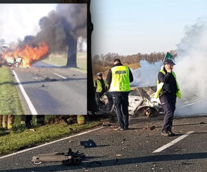 Tragiczny wypadek w miejscowości Głogowiniec [ZDJĘCIA] 
