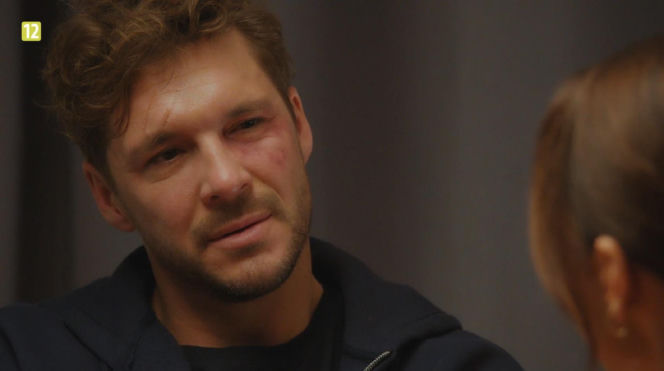 M jak miłość odc. 1923. Martyna (Magdalena Turczeniewicz), Marcin (Mikołaj Roznerski)