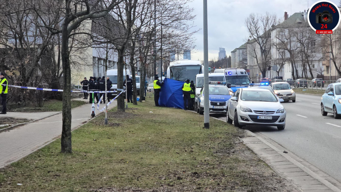 Zgon mężczyzny przy Dworcu Wileńskim w Warszawie