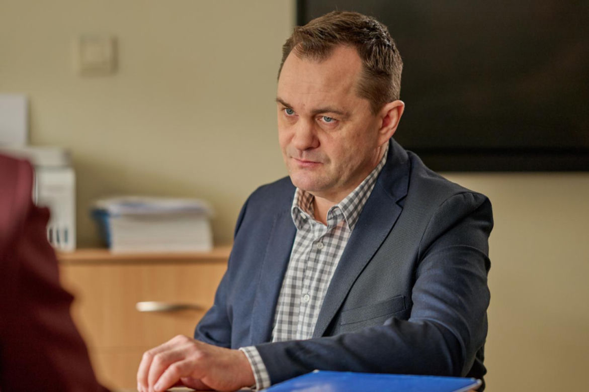 Na Wspólnej, odc 4017. Sławek (Mariusz Słupiński)
