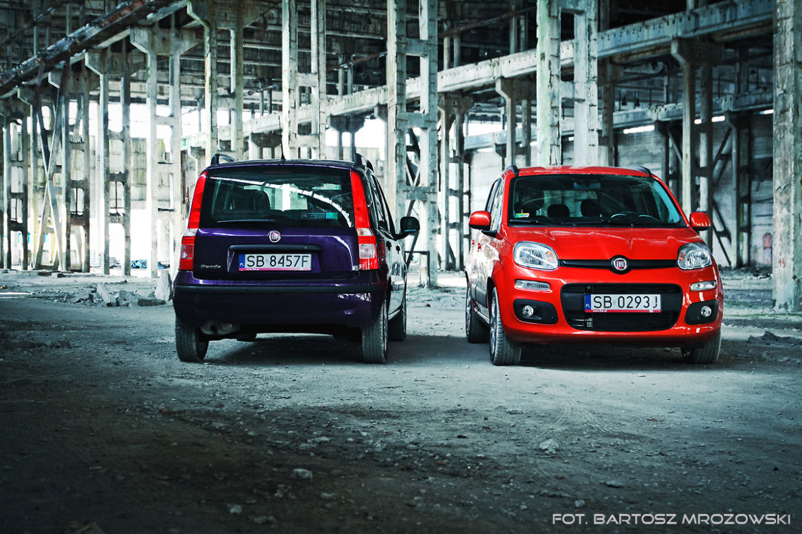 Nowy Fiat Panda III kontra Fiat Pand II