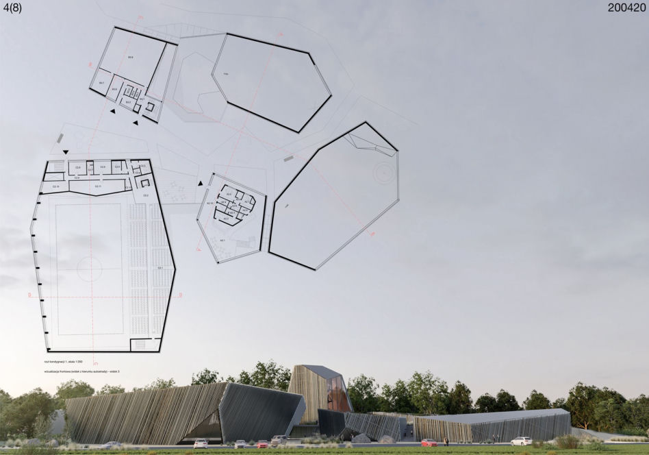 Konkurs na projekt kompleksu sportowego w Piekarach Śląskich: wyniki