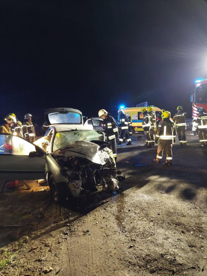 Wypadek na DK-2 pod Siedlcami