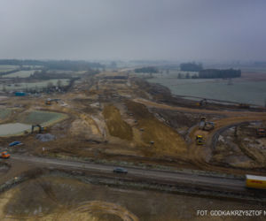Budowa S7 na trasie Napierki - Płońsk. Zobacz postępy prac [GALERIA]