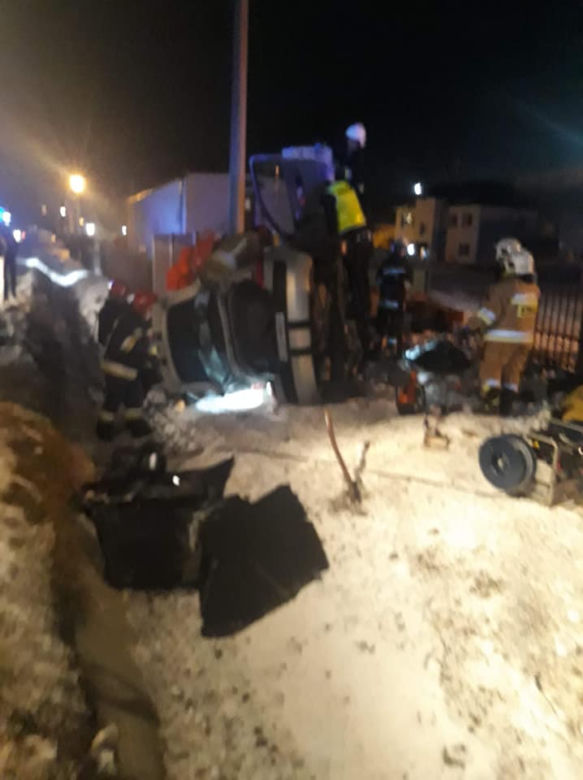 MAKABRYCZNY wypadek w Libuszy! Kobieta w stanie KRYTYCZNYM trafiła do szpitala!