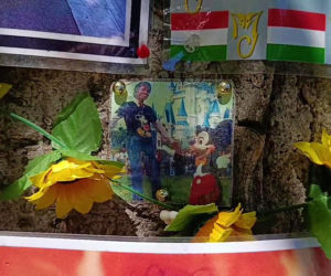 Drzewo pamięci Michaela Jacksona w Budapeszcie