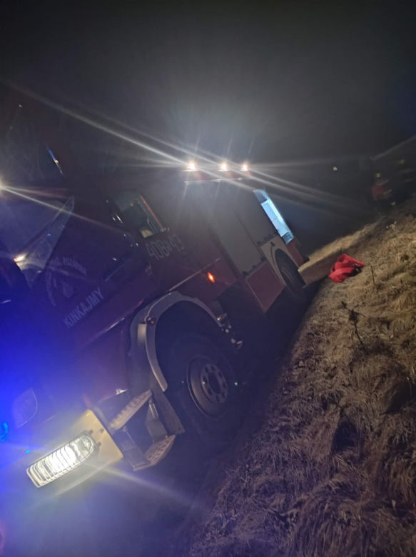 Dwie osoby zginęły w pożarze! Wielka tragedia pod Bartoszycami [ZDJĘCIA]