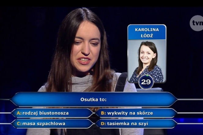 Osutka to... Odpowiedź na pytanie z Milionerów