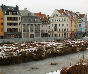 Pusty plac po hotelu Arkona