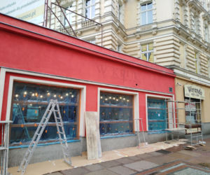 Tak elewacja budynku prezentowała się w piątek przed południem
