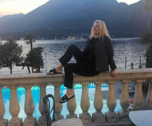 GRAŻYNA SZAPOŁOWSKA NA URLOPIE WE WŁOSZECH