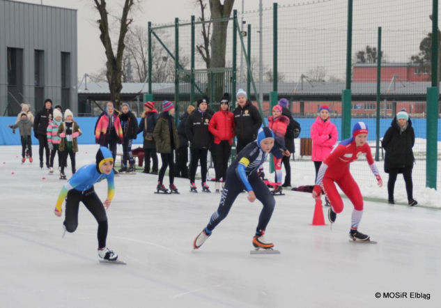 Zimowa rywalizacja na elbląskim Kalbarze. Przed nami amatorskie wyścigi na łyżwach