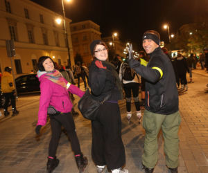 Nightskating po Warszawie