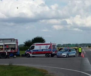 Motocyklista zginął w wypadku na DK 22
