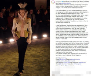 Tłum gwiazd  na pokazie Schaparelli