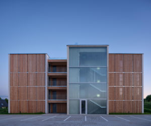 Drewniana mieszkaniówka w czeskim Zdarze