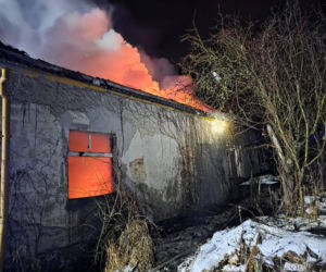 Pożar domu pod Grudziądzem. W zgliszczach strażacy znaleźli ciało!