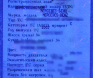 Chciał przechytrzyć strażników. Okazał sfałszowany dowód rejestracyjny pojazdu [FOTO]
