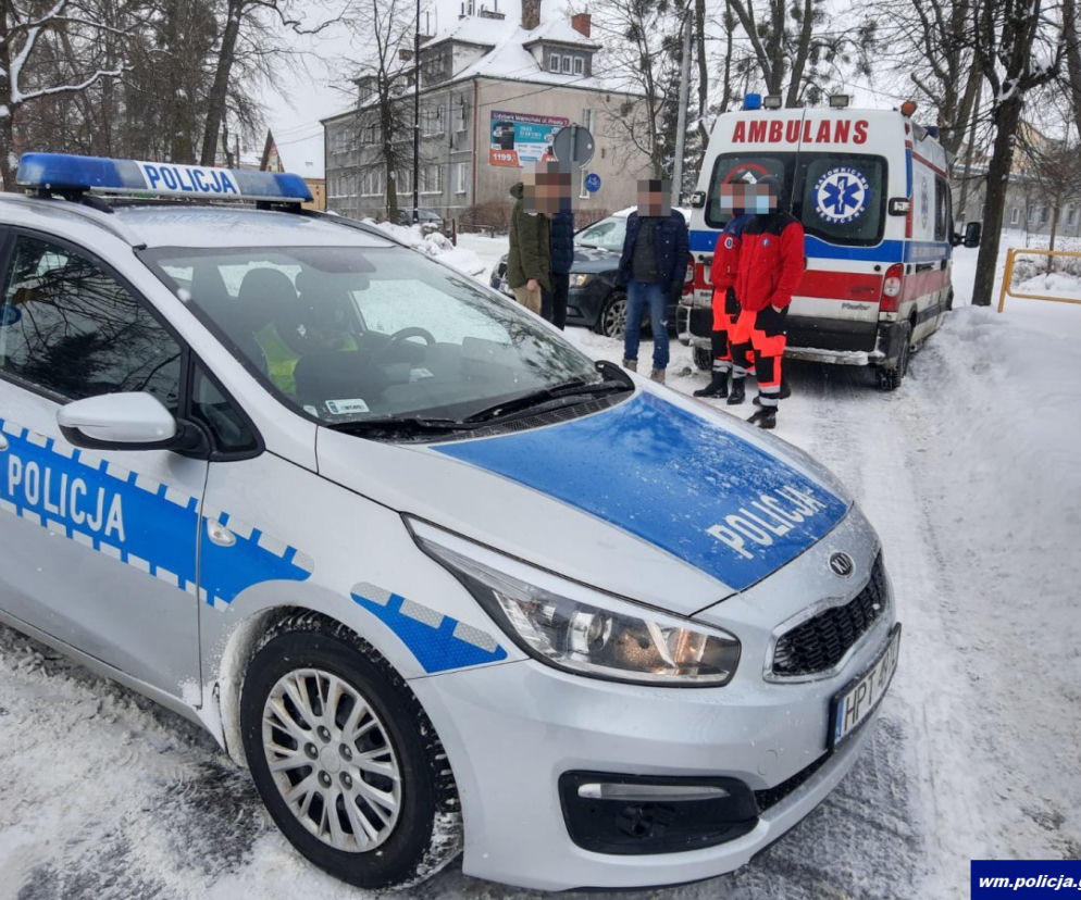 Kolizja z udziałem karetki