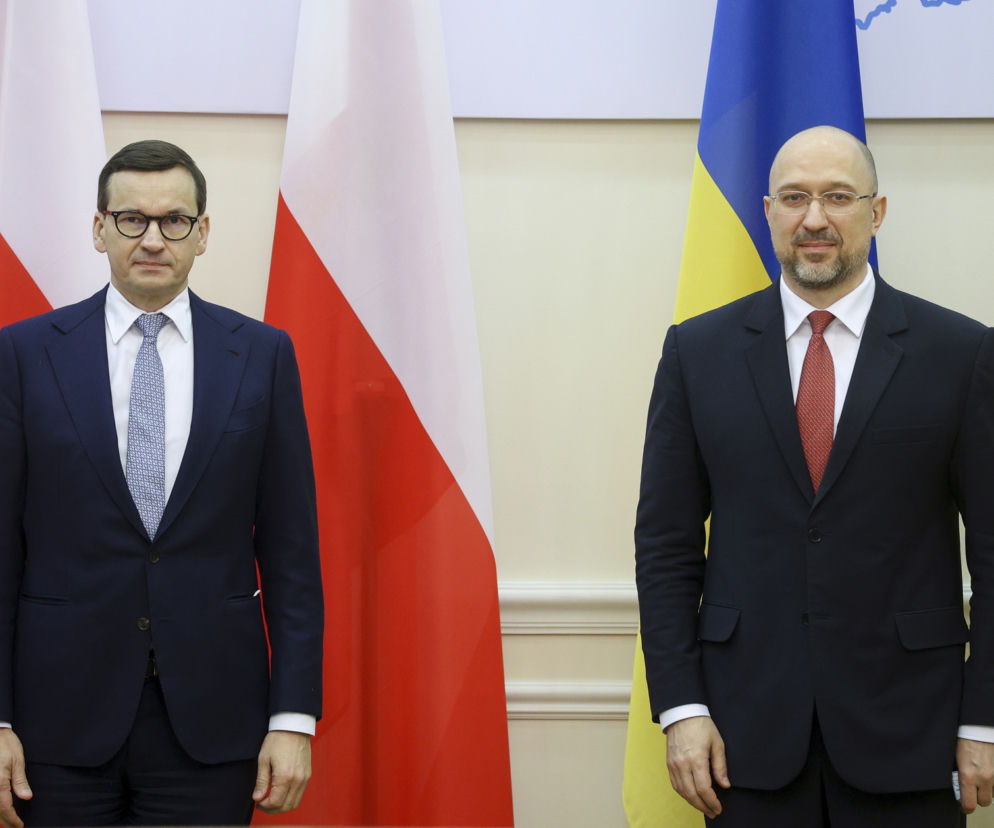 Morawiecki z wizytą na Ukrainie
