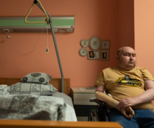 Volodymir trafił do hospicjum