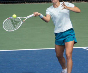 Trening Igi Świątek na US Open