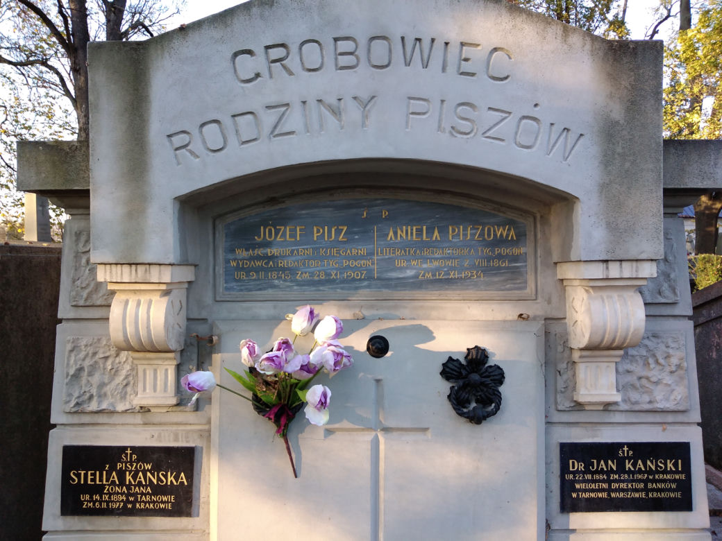 Grób Anieli i Józefa Piszów