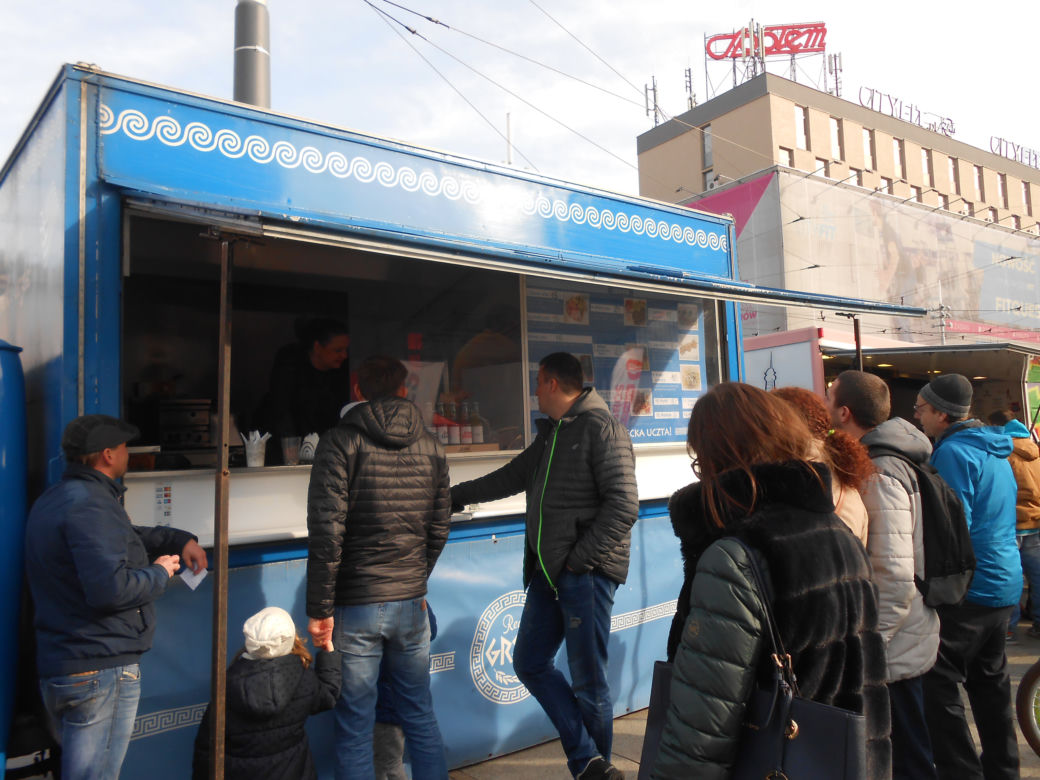 Food Trucki opanowały katowicki rynek.