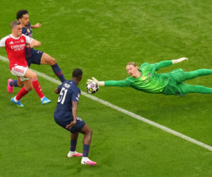 Liga mistrzów. Mecz PSG - Arsenal