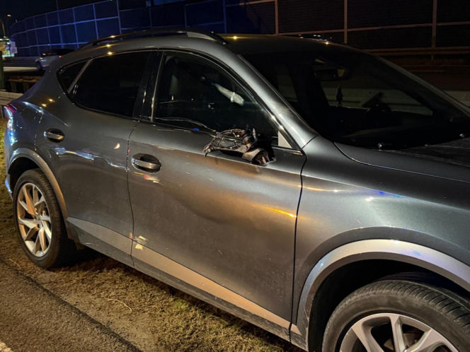 Na autostradzie A2 między węzłem Pruszków a węzłem Grodzisk Mazowiecki samochód osobowy potracił pieszego