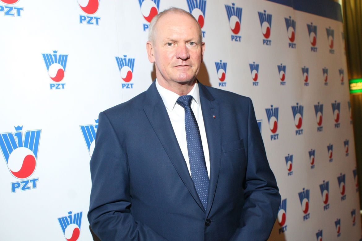 Mirosław Skrzypczyński, prezes Polskiego Związku Tenisowego