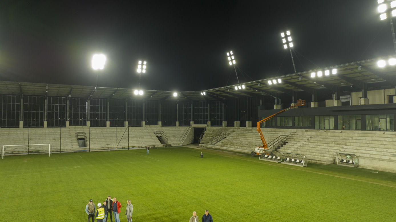 Oświetlenie stadionu przy ul. Kilińskiego 